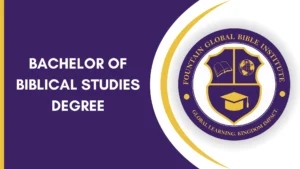 Bachelor Of Biblical Studies Degree
