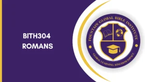 BITH304 ROMANS