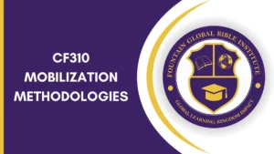 CF310 – Mobilization Methodologies