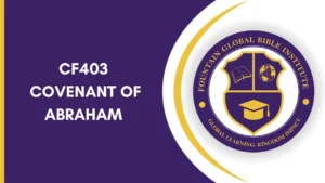 CF403 Covenant of Abraham